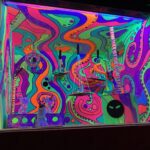 Underwater Psychedelic Disco Cat Box