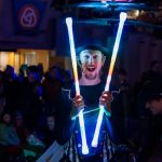 Juggling and More: Circus Luminescence at World Trade Center
