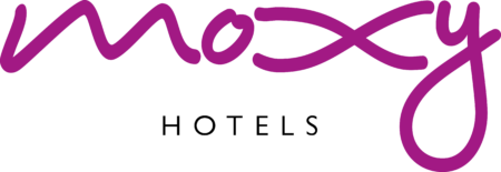 pink moxy text logo