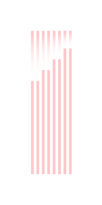 Pink graphic building logo