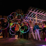Community LED Hoop Flash Mob & Glow Jam at Director Park