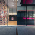 Lisa Jarrett, “Harriet Tubman”, 2025, LED neon.