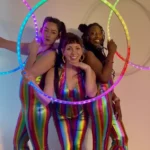 Hoop Performance: Technicolor Trinity: feat. BluHoopz and Bright Heart Circus at World Trade Center